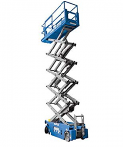 scissor lift genie rental equipment