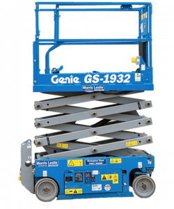 scissor lift genie rental equipment