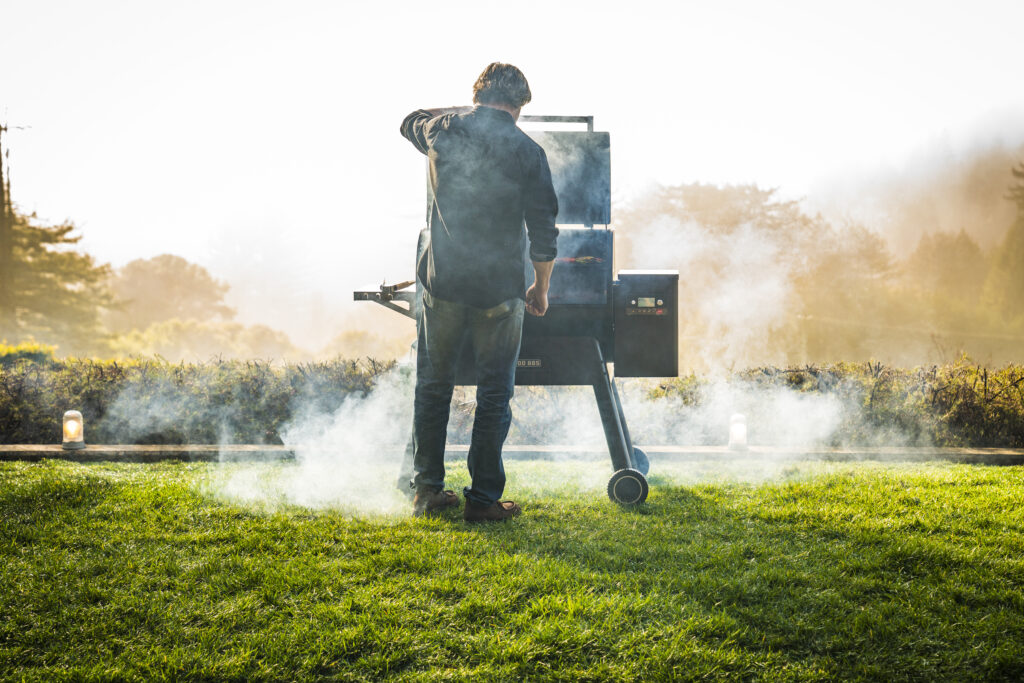 traeger wood fired grills