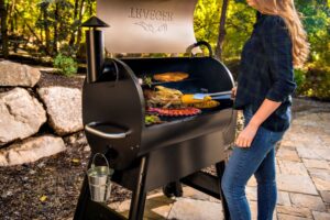 traeger wood fired grills