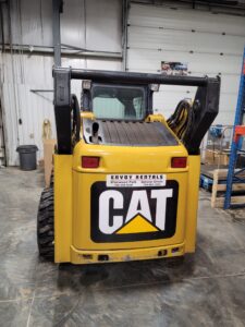 used skid steer cat 252B rental equipment