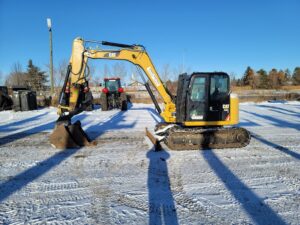 used excavator cat 308E rental equipment