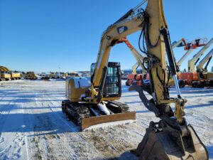 used excavator cat 308E rental equipment