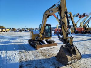 used excavator cat 308E rental equipment