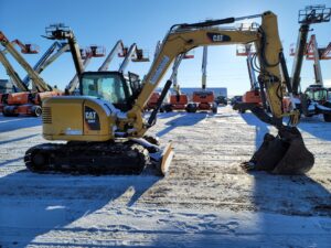 used excavator cat 308E rental equipment