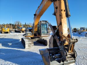 used excavator case cx210C rental equipment