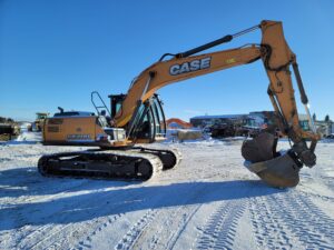 used excavator case cx210C rental equipment