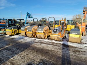 used compaction equipment packer rental equipment