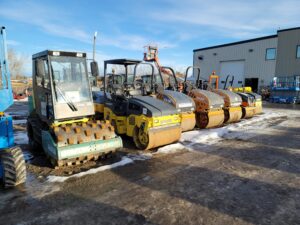 used compaction equipment packer rental equipment