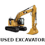 used excavator