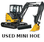 used excavator
