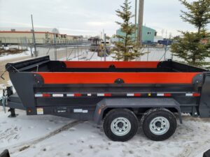 dump trailer precision trailer