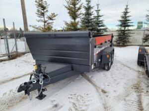 dump trailer precision trailer