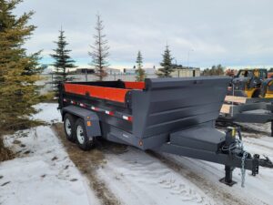 dump trailer precision trailer