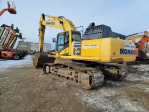 used komatsu pc490 excavator